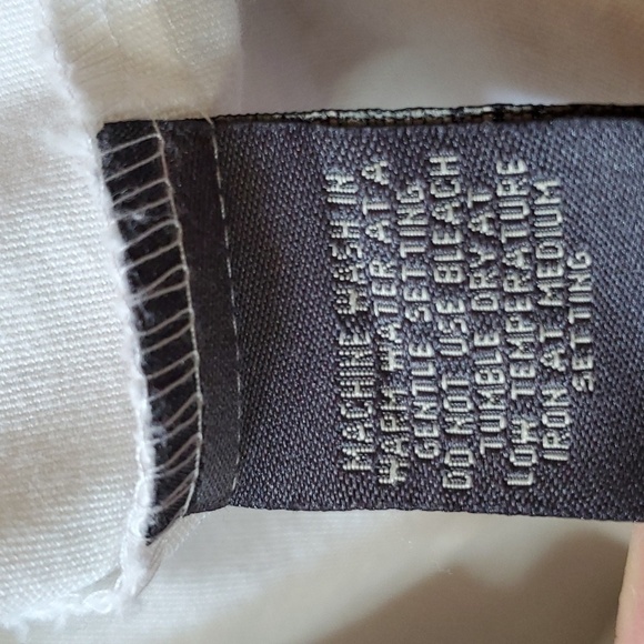 Global Mind Vintage White Aztec Faux Gem Mid Rise Stretch Jeans Size 9 - Picture 4 of 14